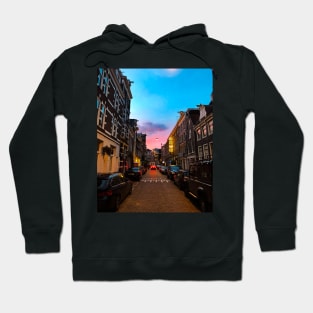 The historic streets of Amsterdam Hoodie